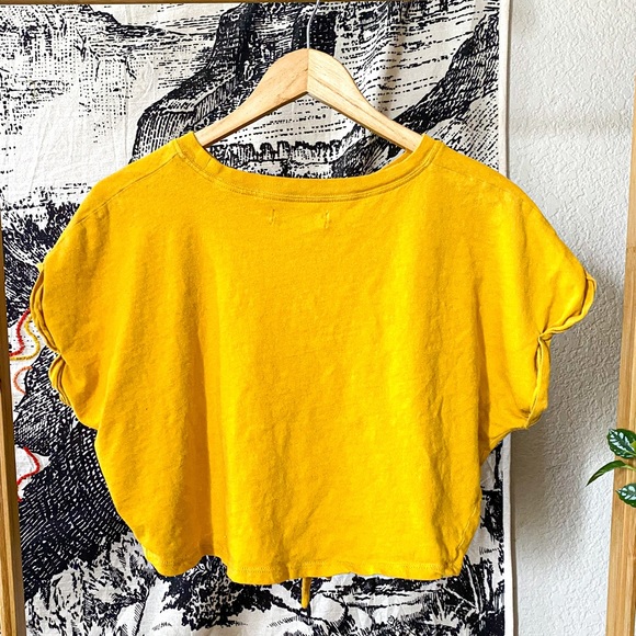 Urban Outfitters Chris Tie-Front Cropped Tee - Picture 6 of 7